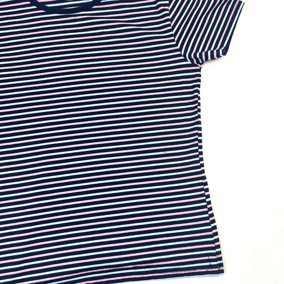 Vintage CAC Action Sportswear Stripped Women Shirt Size S - Picture 3 of 9